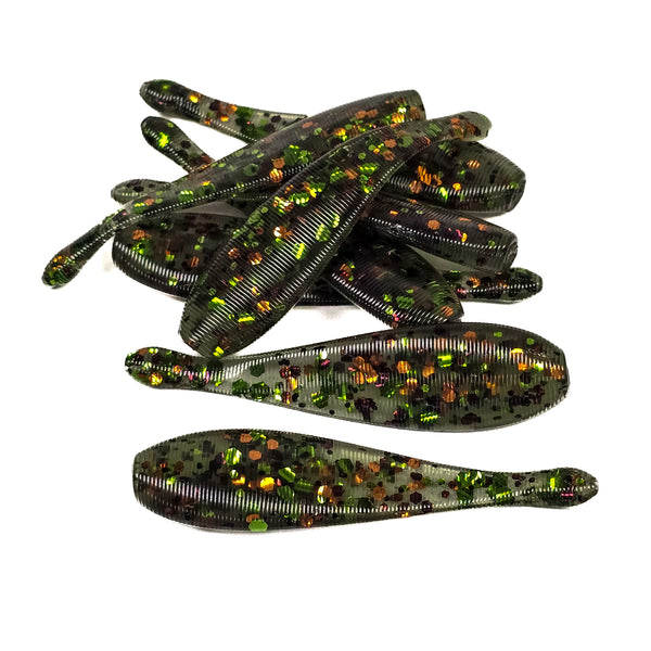 Camo 3.25" Ned Leech (8pk) - 99 Strikes Fishing Co