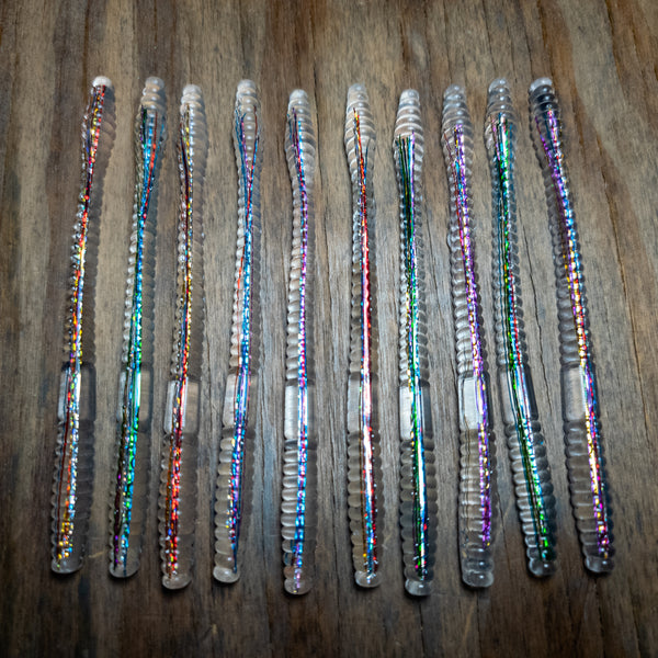 VooDoo Disco Finesse Worm 4.5" Premium Series (10pk) - 99 Strikes Fishing Co