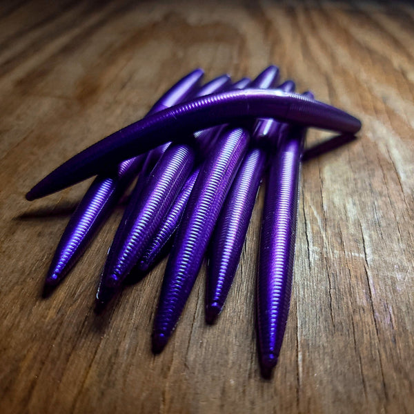 Bruisin Color Shifting 5" Stick Worm (8pk) - 99 Strikes Fishing Co