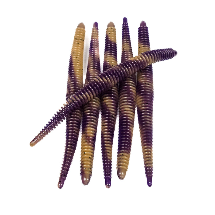 6" Ribbed Worms