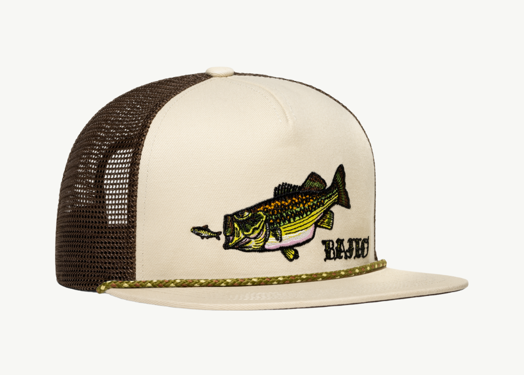 Largemouth Trucker Hat – 99 Strikes Fishing Co