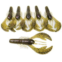 VooDoo Dark Melon Sorcery Rebel Craws Premium Series (6pk) - 99 Strikes Fishing Co