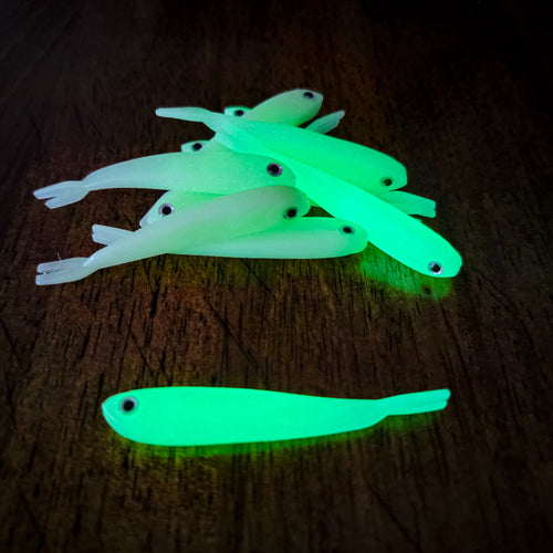 Toxic Glow Minnow 2.7" (10pk) - 99 Strikes Fishing Co