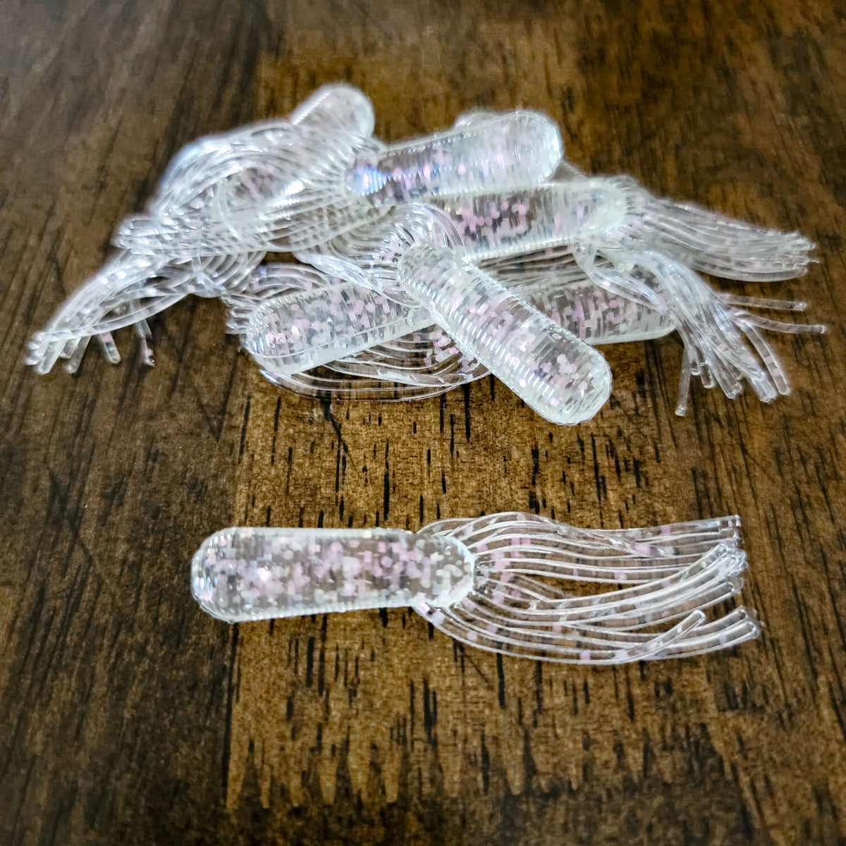 Red Ghost 2.5" Fantail Grub (8pk)
