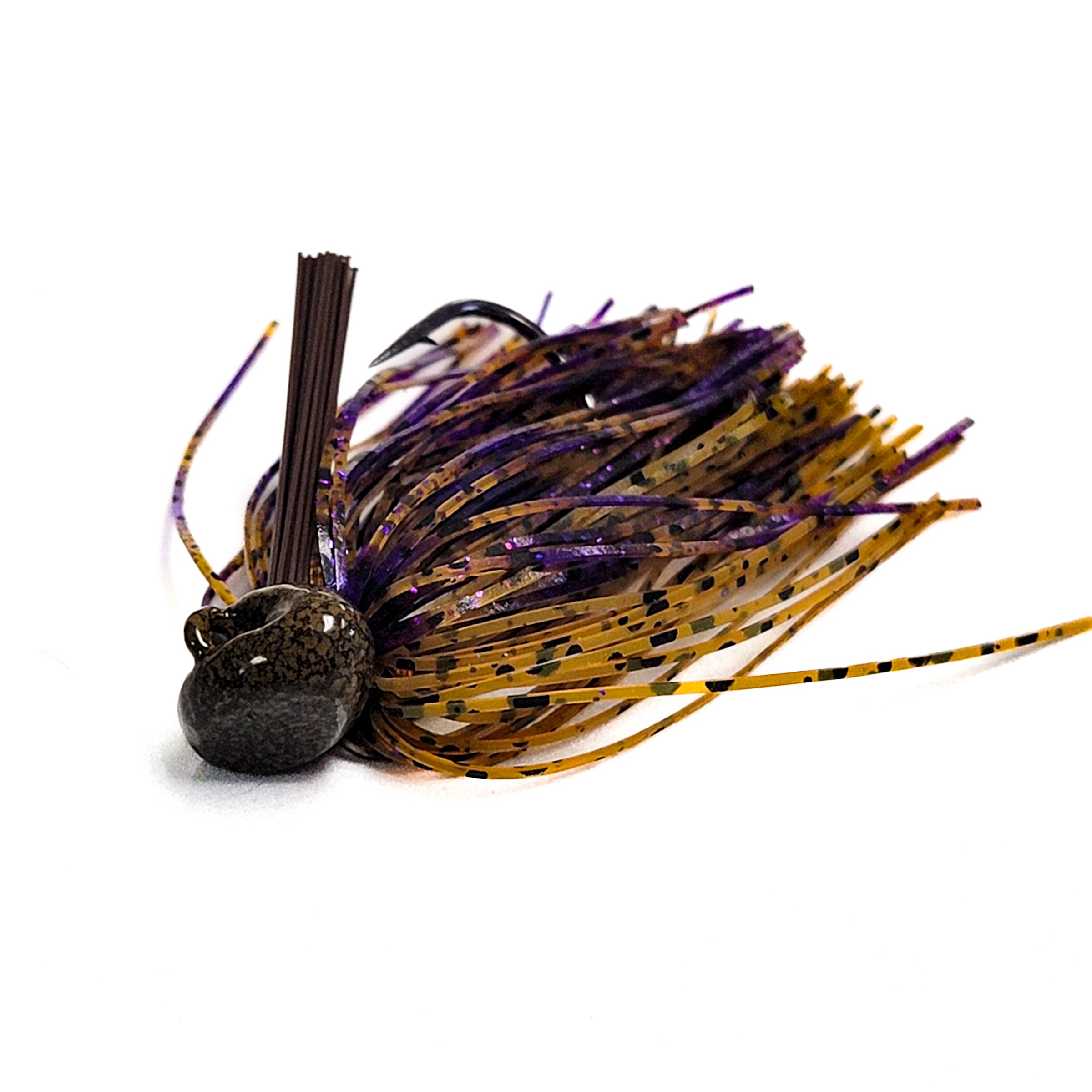 Pumpkin Jelly Stand-up Football Jig – 99 Strikes Fishing Co