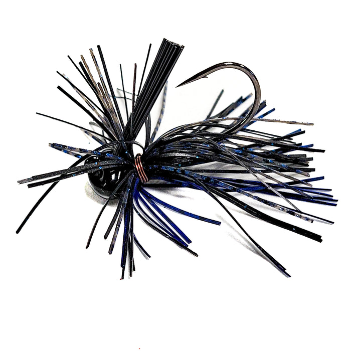 Blu Smoke Mini Finesse Cut Stand-up Football Jig - 99 Strikes Fishing Co