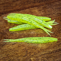 Chartreuse Pepper 5" Frantic Jerkbait (6pk)