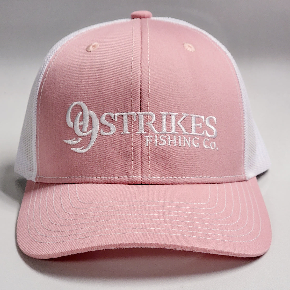99 Strikes Pink/White Snapback Hat