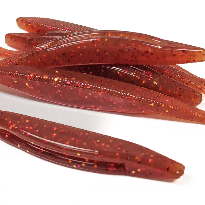 Root Beer Fire 5" Frantic Jerkbait (6pk)