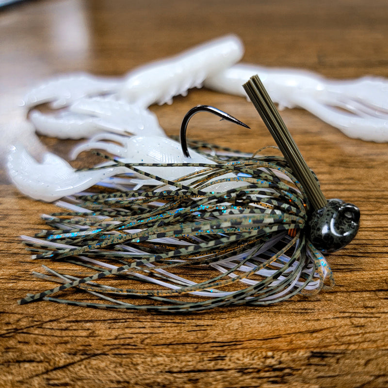 Shadzilla Stand-up Football Jig w/ Matching Craws