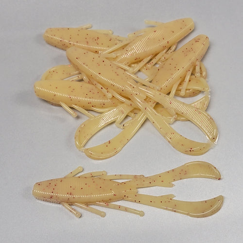 Bone Blood 4.25" Hammer Beetle (6pk) - 99 Strikes Fishing Co