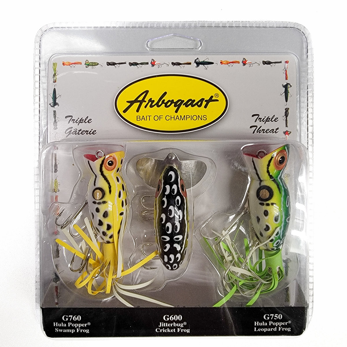 Arbogast Topwater Kit - 3pk