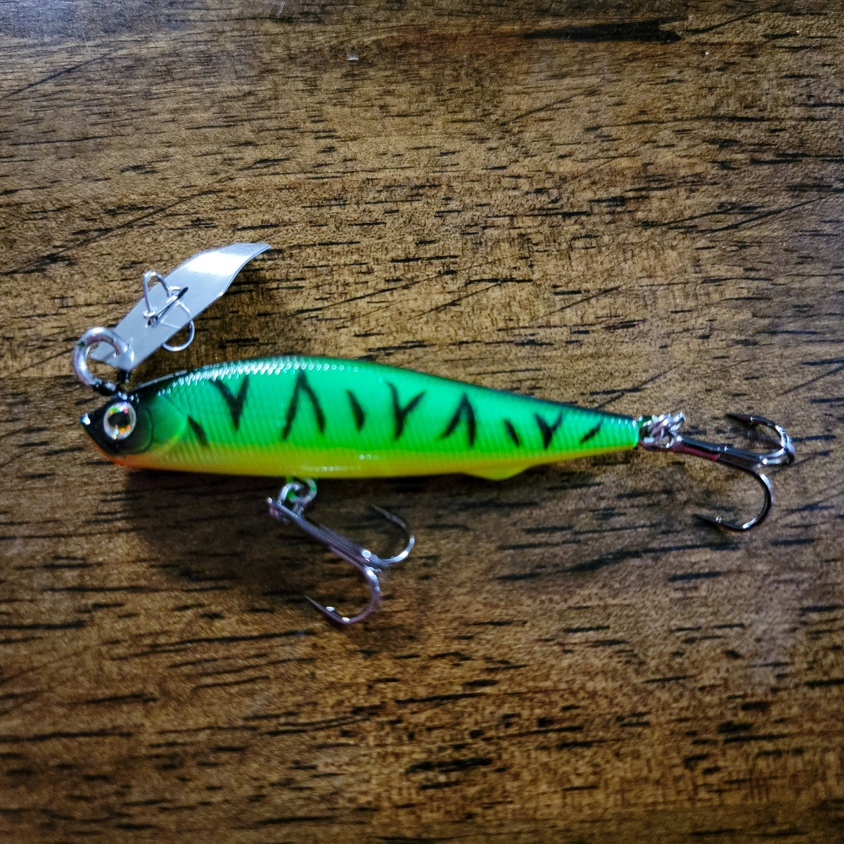fire tiger fishing lure Fire Tiger Vibrating Slab Jr. – 99 Strikes Fishing Co