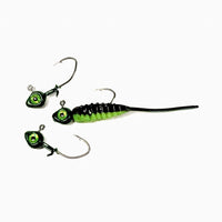 Lil' Greenie Minnow Strike Jig Head (3pk)