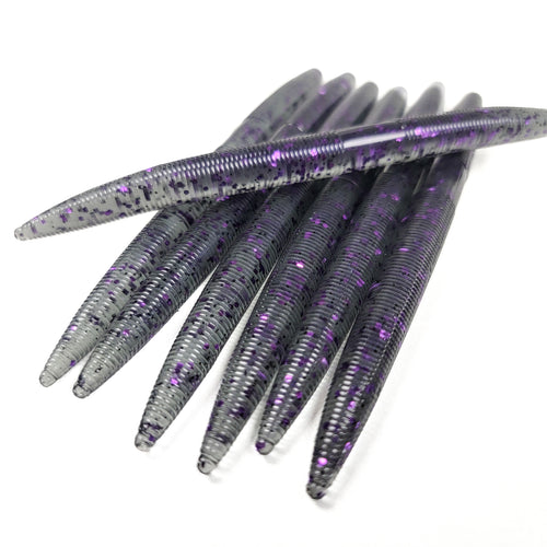 Purple Smoke 5" Stick Worm (7pk)