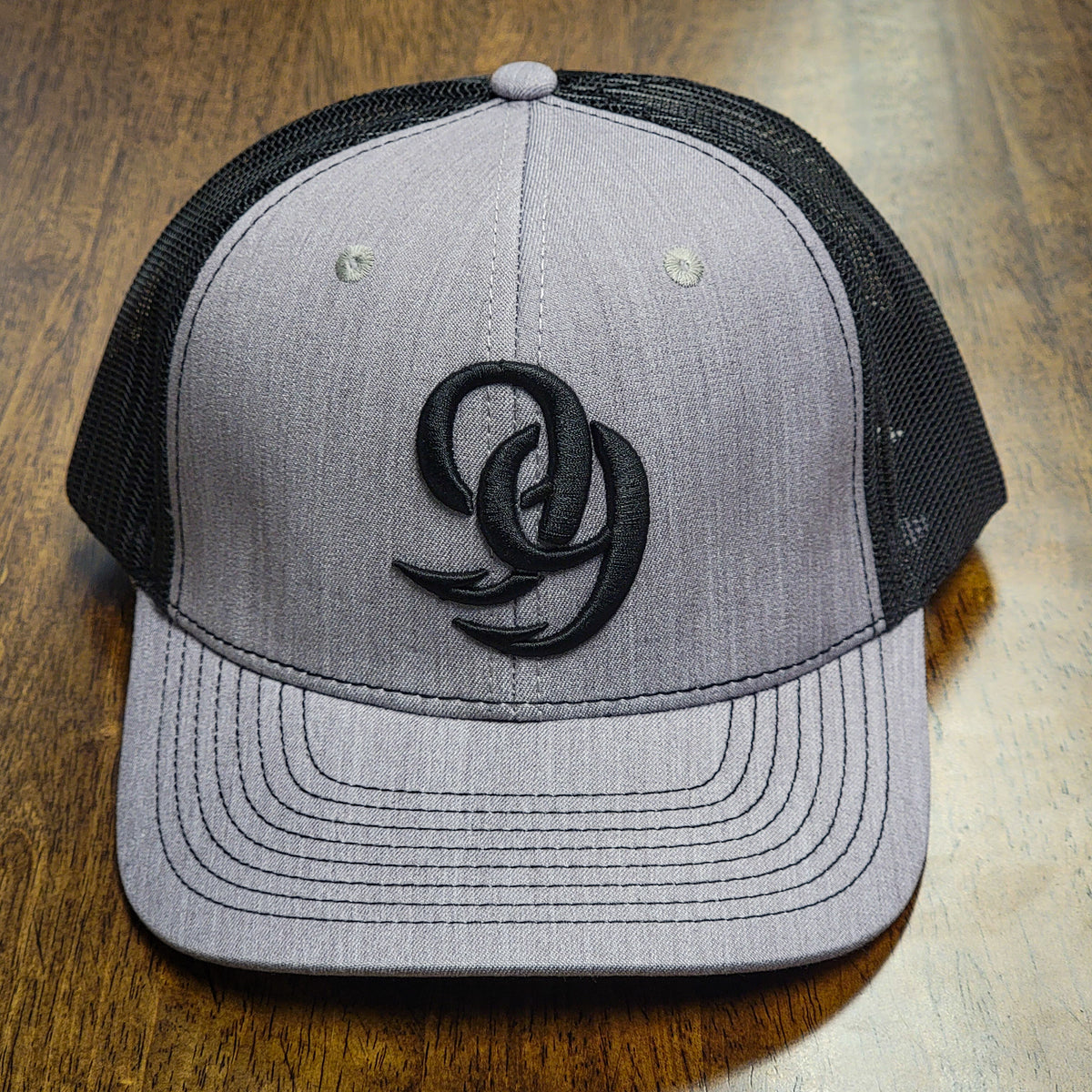 Gray/Black 99 Strikes Logo Hat
