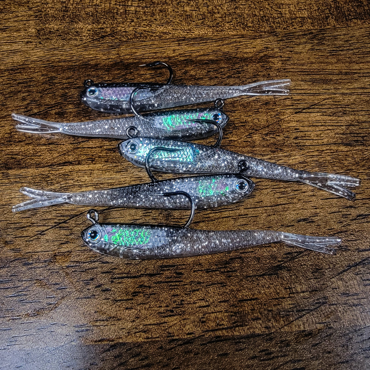 Weighted Toxic Hooker Minnow 2.75" (5pk)