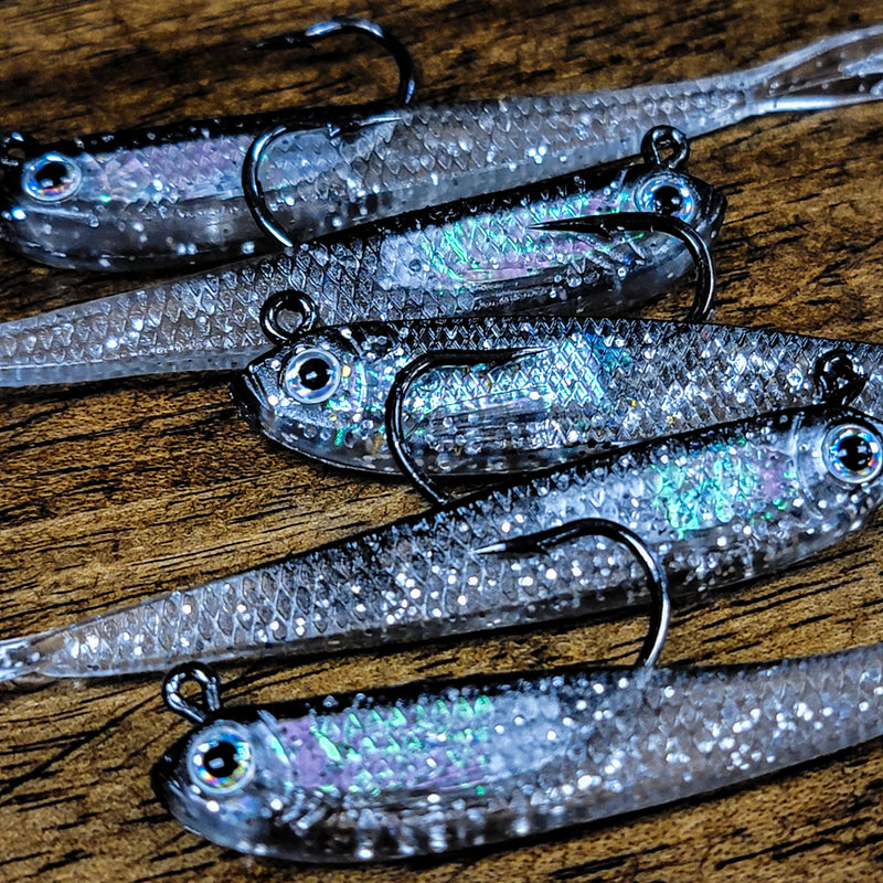 Weighted Toxic Hooker Minnow 2.75" (5pk)