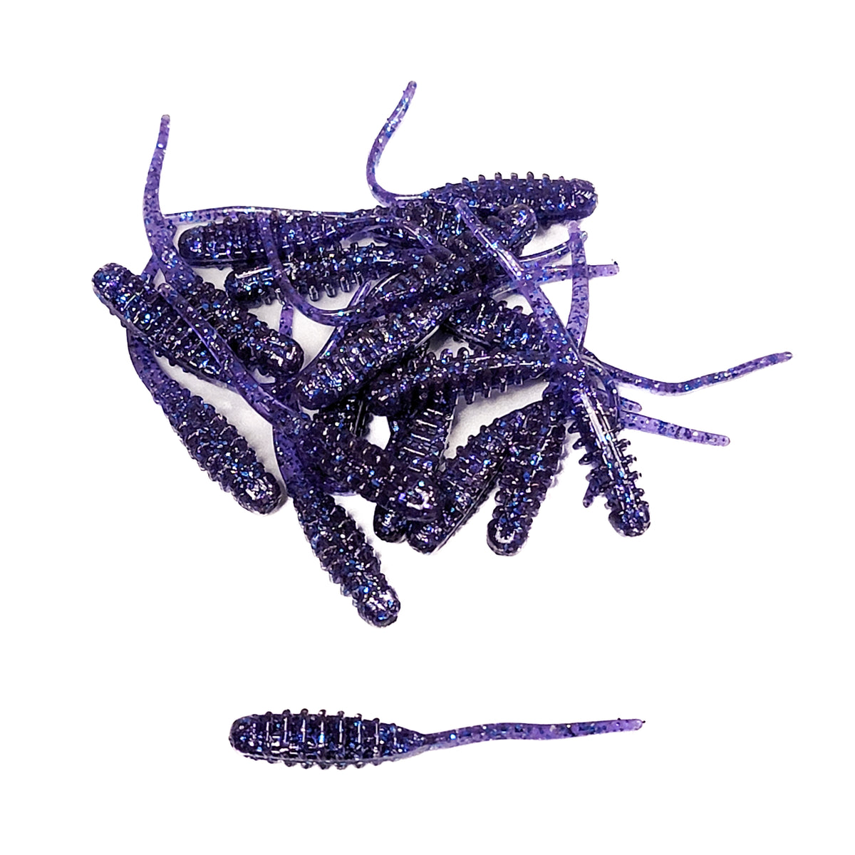 Grape Galaxy 2" Zipper Minnow (20pk)