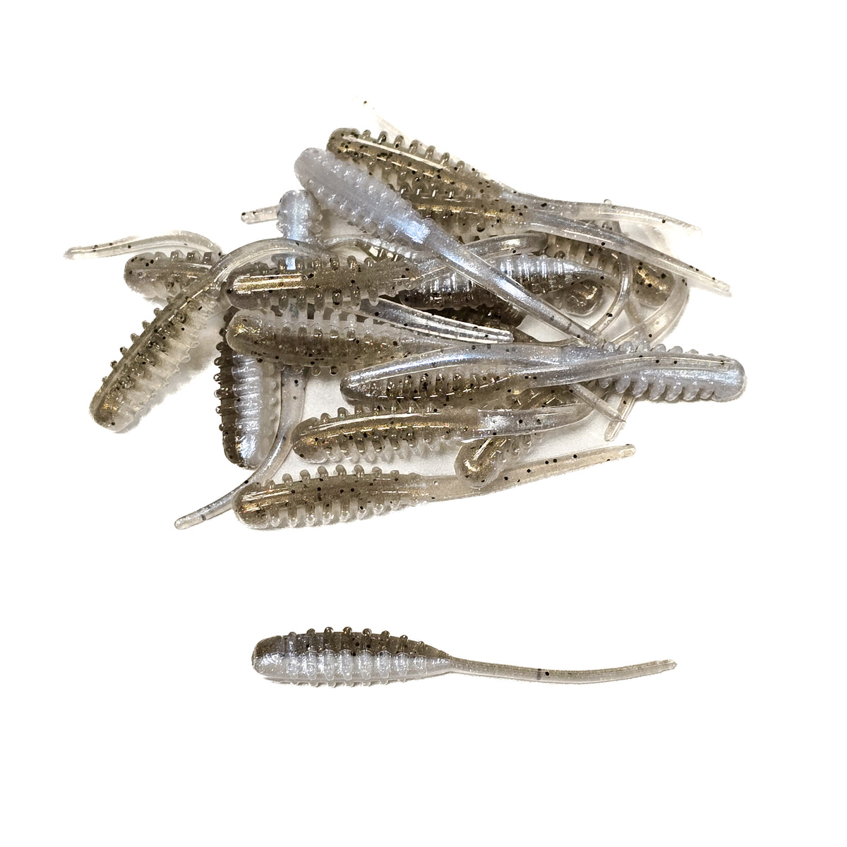 Metallic Baby Bass 2" Zipper Minnow (20pk)