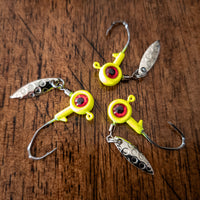 Red Eye Jig Head with Underspin 1/8oz (3pk)