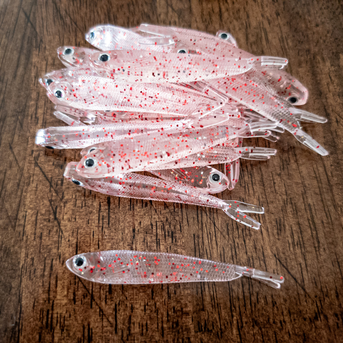 Spotted Red Toxic Minnow 2.7" (10pk)