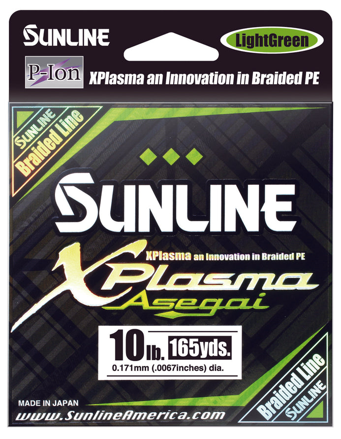 Sunline Xplasma Asegai Braided Line 10 lb / Dark Green