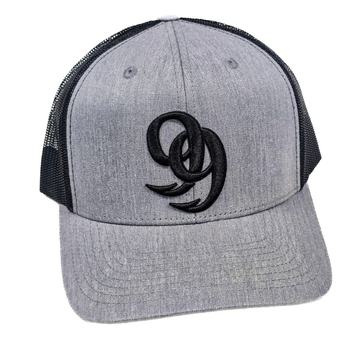 Gray/Black 99 Strikes Logo Hat