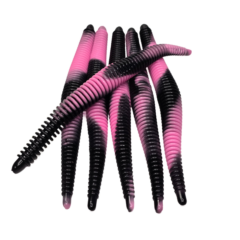 OTR 6" Ribbed Worms (6pk) - 99 Strikes Fishing Co