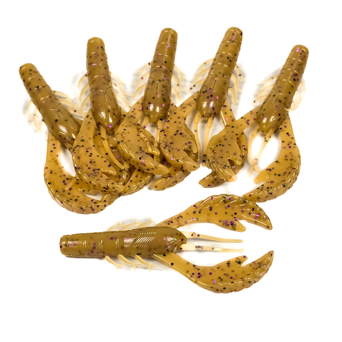 Peanut Butter Smash 3.4" Rebel Craw (6pk)