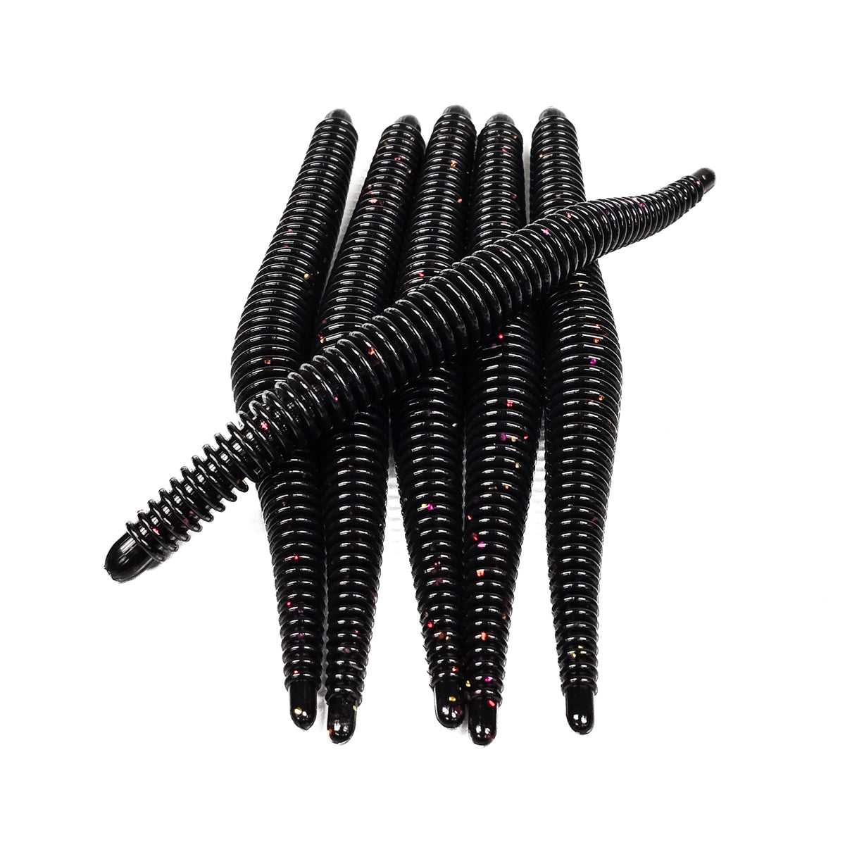 Campfire  6" Ribbed Worms (6pk)