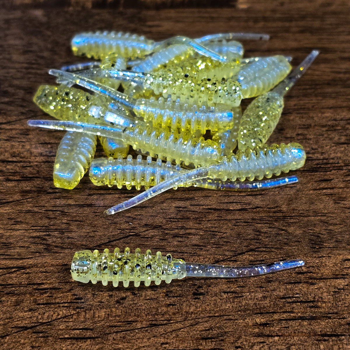 Gold Nugget 2" Zipper Minnow (20pk) - 99 Strikes Fishing Co