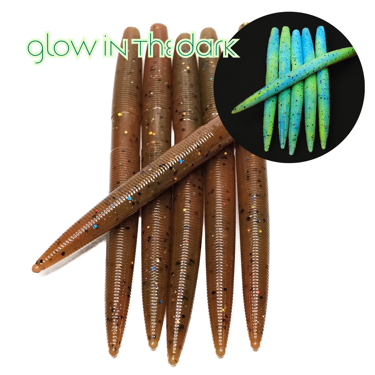 OTR 5" Stick Worms (6pk) - 99 Strikes Fishing Co