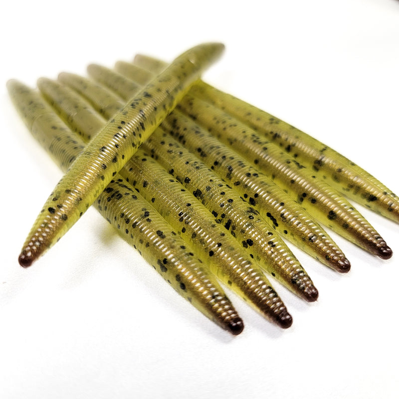 Rotten Banana 5" Core Shot Stick Worm (7pk) - 99 Strikes Fishing Co