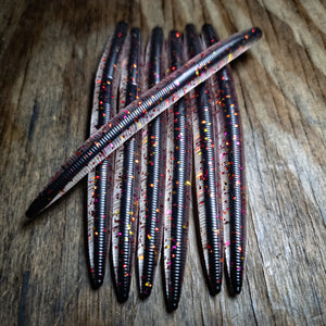 Campfire 5" Core Shot Stick Worm (7pk) - 99 Strikes Fishing Co