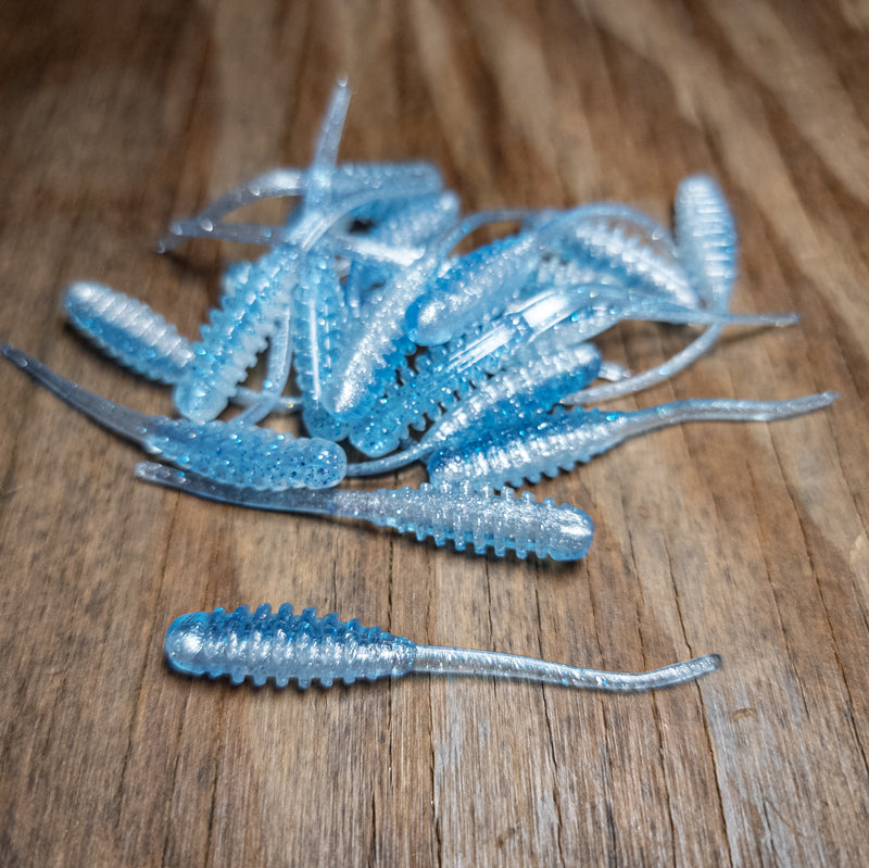 Natural Minnow 2" Zipper Minnow (20pk) - 99 Strikes Fishing Co