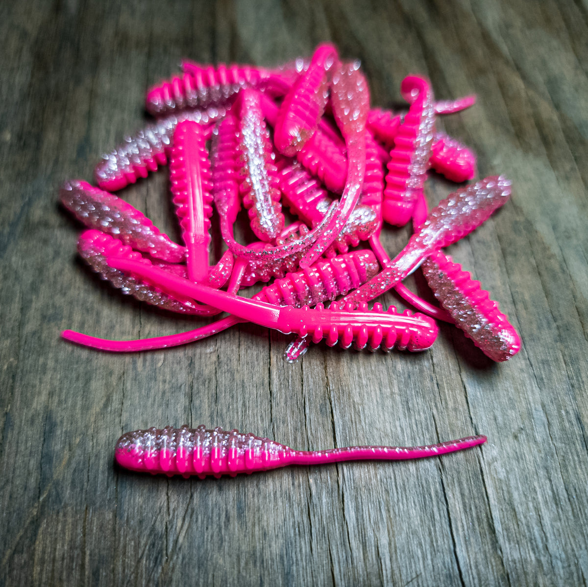 Pink Bling 2" Zipper Minnow (20pk) - 99 Strikes Fishing Co
