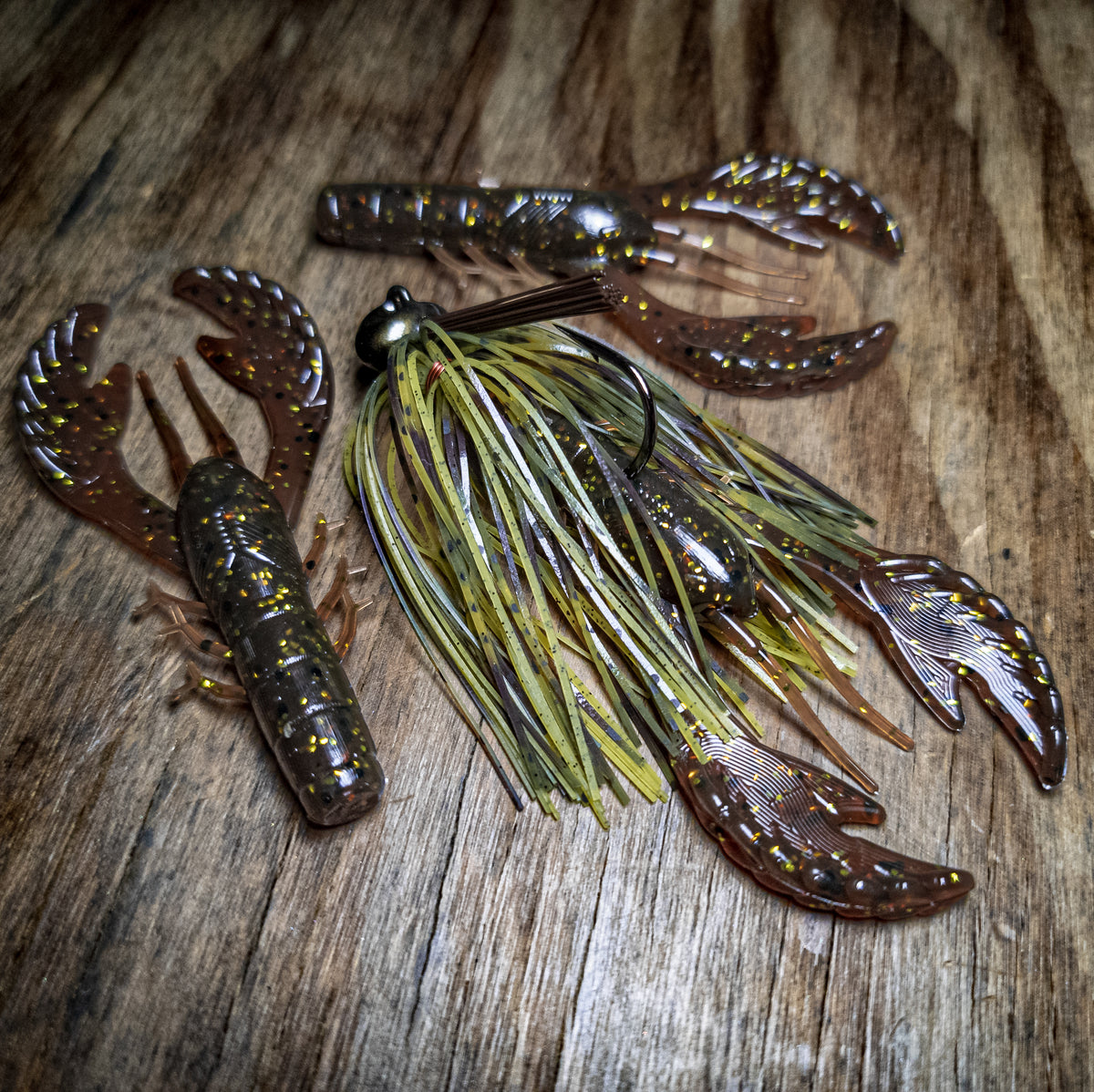 bruised banana fishing lure Bruised Banana Stand-up Football Jig w/ Matching Craws