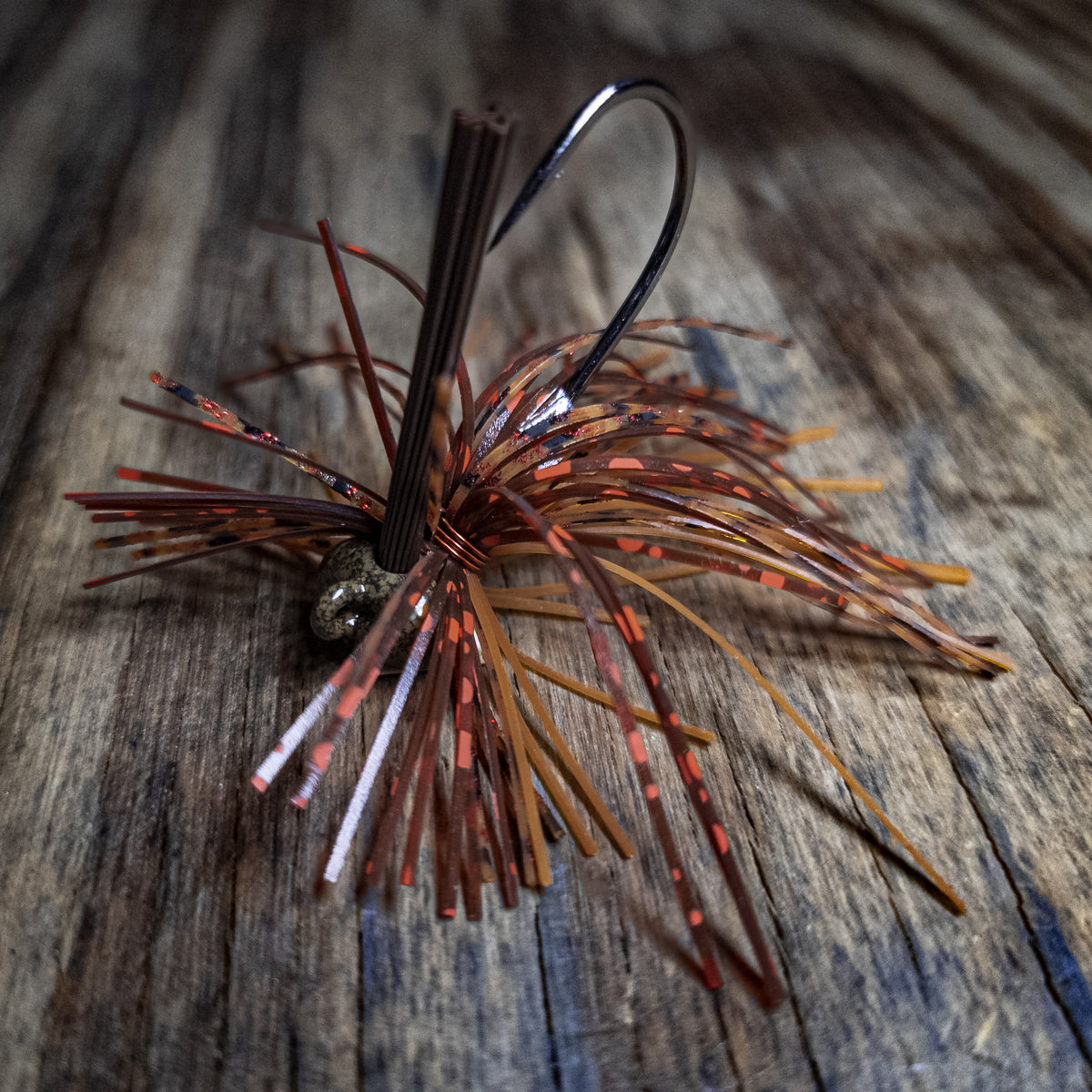 Red Cray Mini Finesse Cut Stand-up Football Jig - 99 Strikes Fishing Co