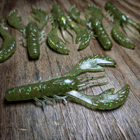 Kudzu 3.4" Rebel Craw (6pk)