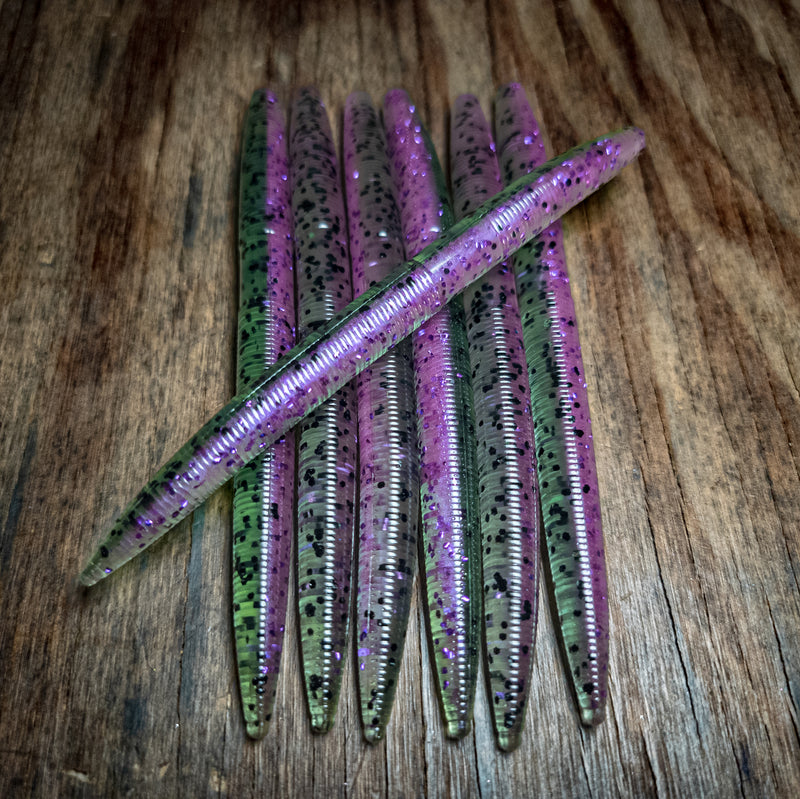 Watermelon Sour 5" Stick Worms (7pk)