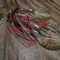 Red Tide Standup Football Jig w/ Matching Craws