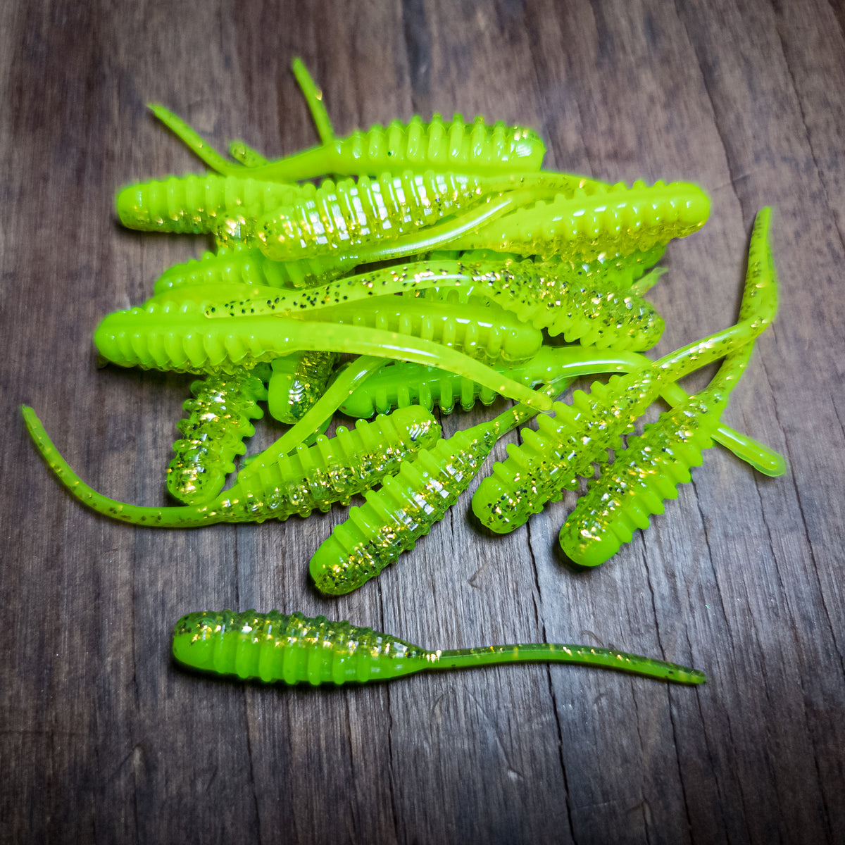 Green Martian 2" Zipper Minnow (20pk)