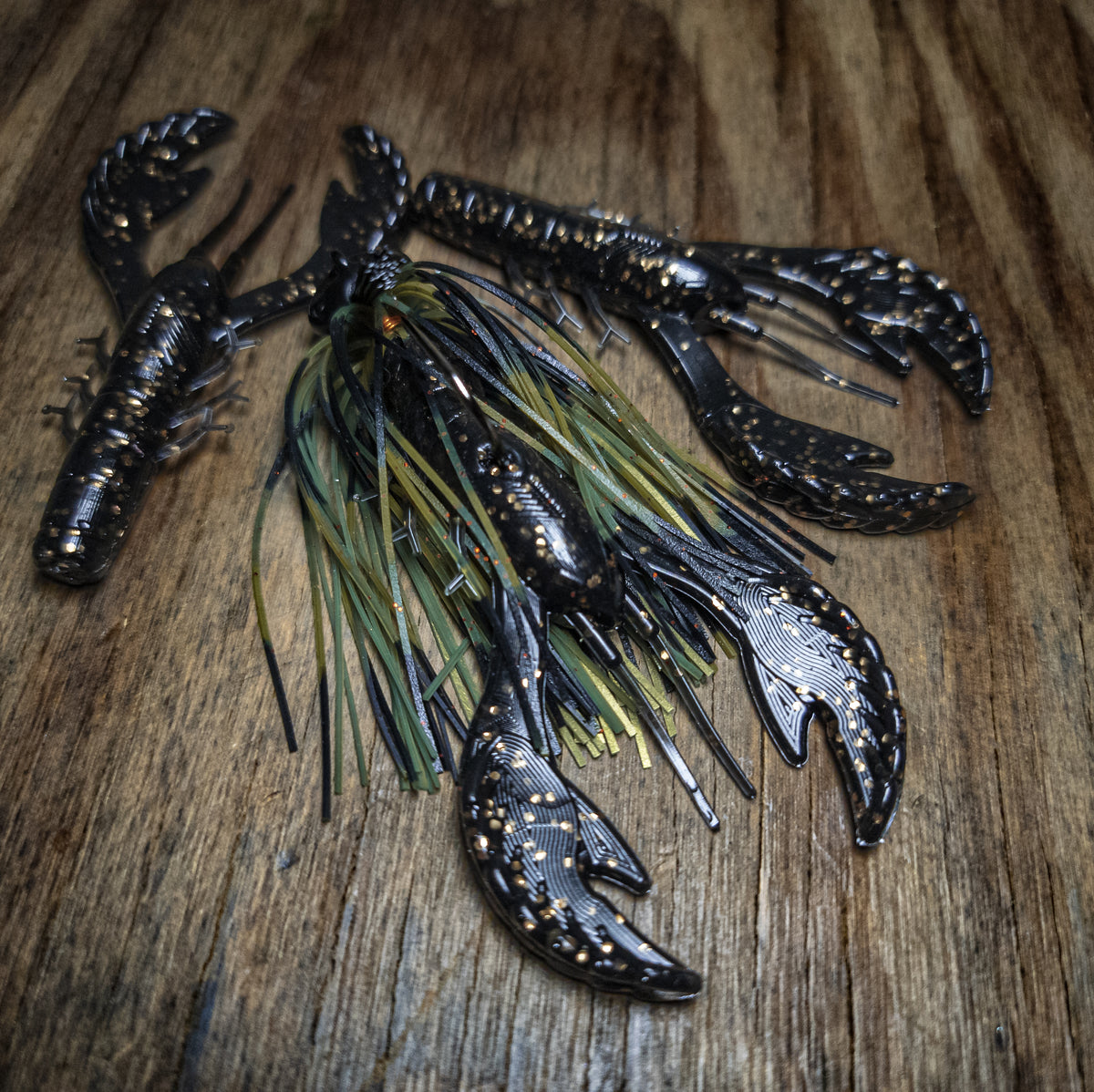 Copper Craw Stand-up Football Jig w/ Matching Craws