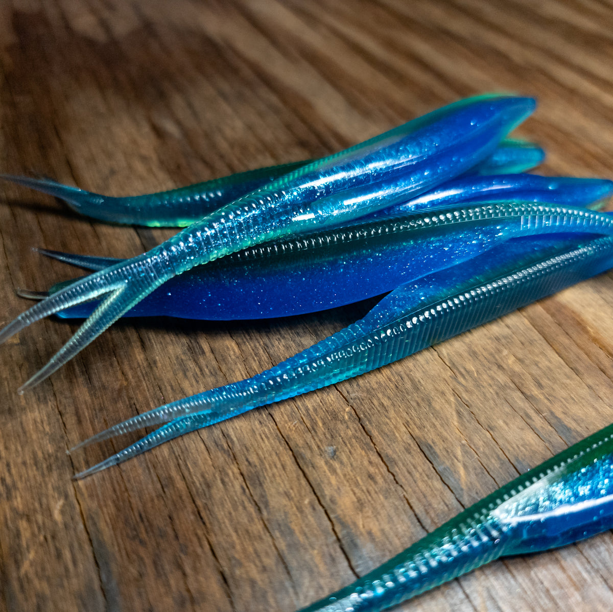 Blue Algae 5" Frantic Jerkbait (6pk) - 99 Strikes Fishing Co