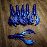 Bruisin Color Shifting 3.4" Craws (6pk) - 99 Strikes Fishing Co