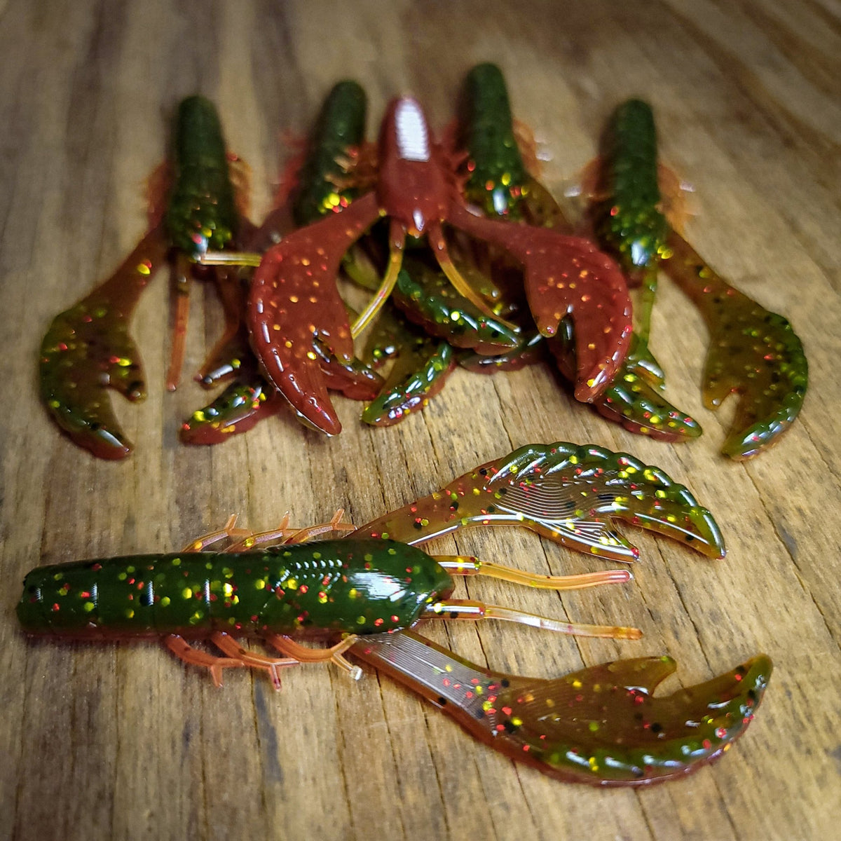 Devils Juice 3.4" Rebel Craws (6pk) - 99 Strikes Fishing Co