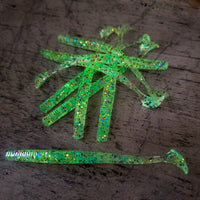 Glow-In-The-Dark Trout 4" Fish Stick (8 pk) - 99 Strikes Fishing Co