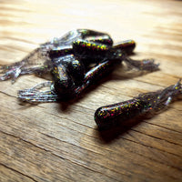 Plum Sorcery 2.5" Fantails VooDoo Premium Series (10pk) - 99 Strikes Fishing Co