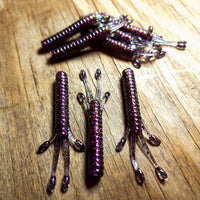 Plum Sorcery 3" Nemesis Ned VooDoo Premium Series (10pk) - 99 Strikes Fishing Co